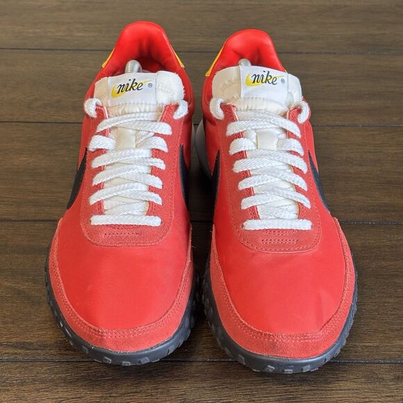 Nike Mens Roshe Waffle Racer Shoe's Size 10.5 University Red 845089-600  CLEAN - Picture 2 of 8